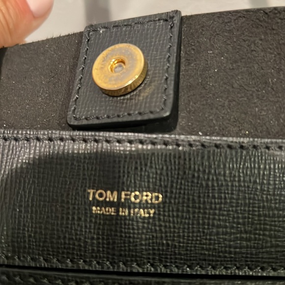 Tom Ford black mini tote with crossbody strap. 100% authentic - Picture 4 of 8
